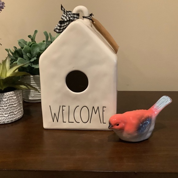 Rae Dunn Other - Rae Dunn WELCOME Birdhouse 🏠